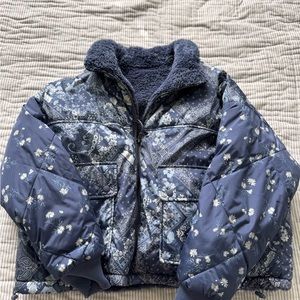 American Eagle Puffer Reversible Jacket